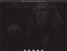 Tablet Screenshot of fathersebastiaan.com